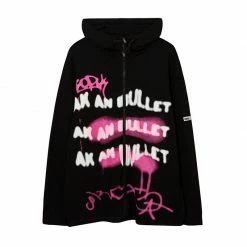 Yoursblack NEWS Dark Graffiti Hoodie