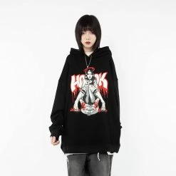 Yoursblack NEWS Punk In Love Hoodie
