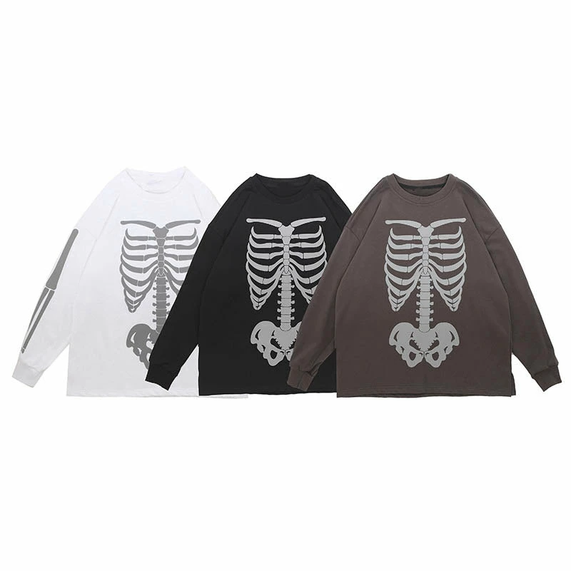 Yoursblack NEWS Gothic Skull Sternum Sweatshirt 4 Yoursblack NEWS Gothic Skull Sternum Sweatshirt