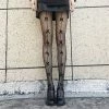 Yoursblack Bow-knot Fishnet Socks Socks&Stockings
