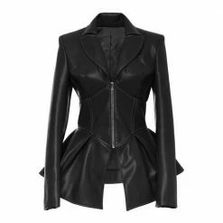 Yoursblack Faux Leather Jacket
