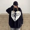 Yoursblack Heart Broken Sweater NEWS