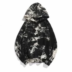 Yoursblack NEWS Dark Tie-dyed Hoodie
