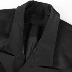 Yoursblack Asymmetrical Shoulder Blazer NEWS