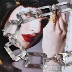 Yoursblack Punk Chain Belt