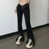 Yoursblack NEWS V-Shaped Low-Rise Jeans