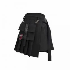 Yoursblack GOTHIC IRREGULAR SKIRT BOTTOMS