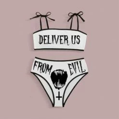 Yoursblack Dark Funny Bikini