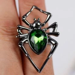 Yoursblack Spider Ring
