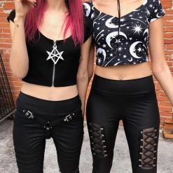 Yoursblack Diablo Strappy Sexy Leggings NEWS 12 Yoursblack Diablo Strappy Sexy Leggings NEWS