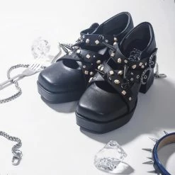 Yoursblack NEWS Mary Jane High Heels