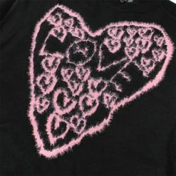 Yoursblack Dark Flocking Oversize Sweater NEWS 6 Yoursblack Dark Flocking Oversize Sweater NEWS