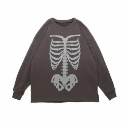 Yoursblack NEWS Gothic Skull Sternum Sweatshirt 6 Yoursblack NEWS Gothic Skull Sternum Sweatshirt