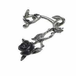 Yoursblack Black Rose Ear Wrap Accessory