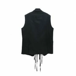 Yoursblack TOPS Peach Heart Fringed Vest Jacket