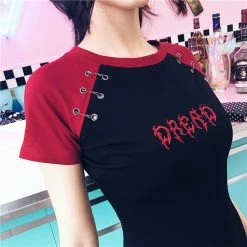 Yoursblack Gothic Letter Embroidery A-Line T-Shirt Dress Spring Sale 12 Yoursblack Gothic Letter Embroidery A-Line T-Shirt Dress Spring Sale