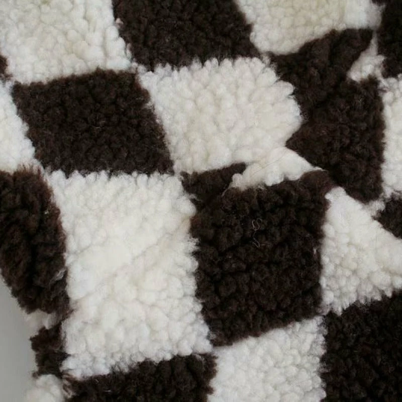 Yoursblack Zip Diamond Check Wool Coat NEWS 5 Yoursblack Zip Diamond Check Wool Coat NEWS