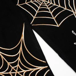 Yoursblack NEWS Dark Cobweb Embroidered Jeans 8 Yoursblack NEWS Dark Cobweb Embroidered Jeans
