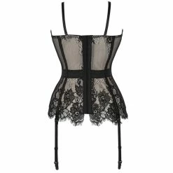 Yoursblack Vintage Lace Garter Corset