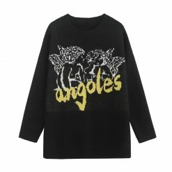 Yoursblack Black Angel Sweater