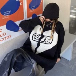 Yoursblack Heart Broken Sweater NEWS