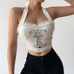 Yoursblack "Till Death" Cami Top