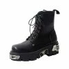 Yoursblack Punk Retro Platform Motorcycle Boots