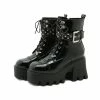 Yoursblack Baddie Buckle Boots