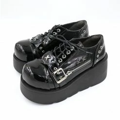 Yoursblack Mary Jane Platform Shoes