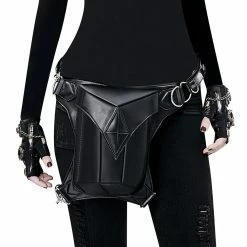 Yoursblack Steampunk Retro Patchwork Fanny Pack NEWS