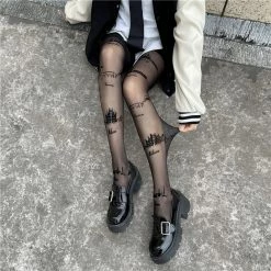 Yoursblack Travel Inspired Stockings NEWS