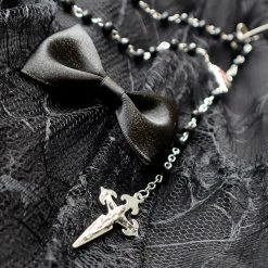 Yoursblack Harajuku Bead Chain Cake Skirt BOTTOMS