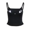 Yoursblack NEWS Dark Short Cat Print Vest