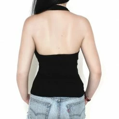 Yoursblack Dark Sleeveless Tops