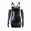 Yoursblack NEWS PU Leather Strapless Dress