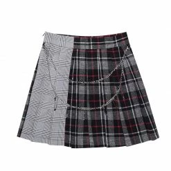 Yoursblack Dark Academy Pleated Skirt NEWS