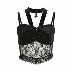 Yoursblack Lace Lady Crop Top