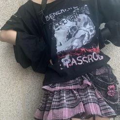 Yoursblack Detachable Sleeve Dark T-Shirt New In Jun