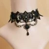 Yoursblack Gothic Lace Choker Accessory