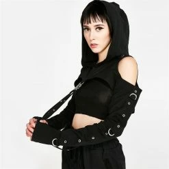 Yoursblack TOPS Diablo Strapless Top