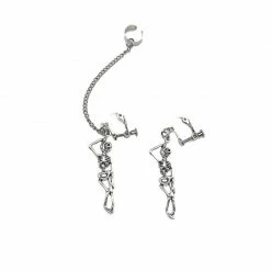 Yoursblack Accessory Skull Earrings