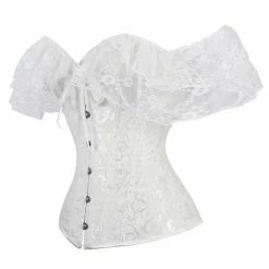 Yoursblack Short Sleeve Lace Corset Top TOPS 9 Yoursblack Short Sleeve Lace Corset Top TOPS