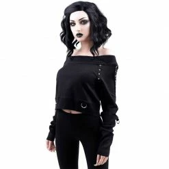 Yoursblack New In Jun Off The Shoulder Crop Sweatshirt 9 Yoursblack New In Jun Off The Shoulder Crop Sweatshirt
