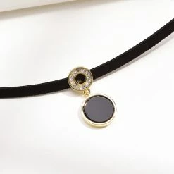 Yoursblack Accessory Diamond Choker YB107