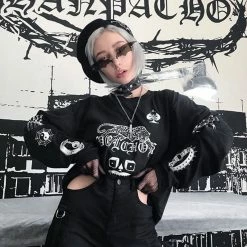 Yoursblack New In May Bat Wing Sunglasses