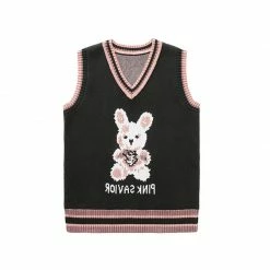 Yoursblack Winter Harajuku Bunny Knitting Sleeve Sweater