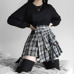 Yoursblack GOTHIC IRREGULAR SKIRT BOTTOMS