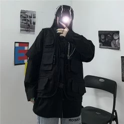 Yoursblack Camisole/Halter Top/Corset Diablo Multi-Pocket Tooling Vest