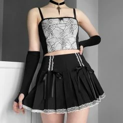 Yoursblack Dark Loli Lace Skirt