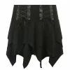 Yoursblack New In Jun Irregular Mini Skirt